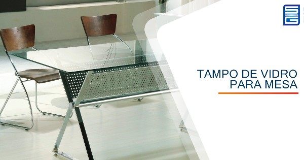 Tampo de Vidro Para Mesa Aracaju